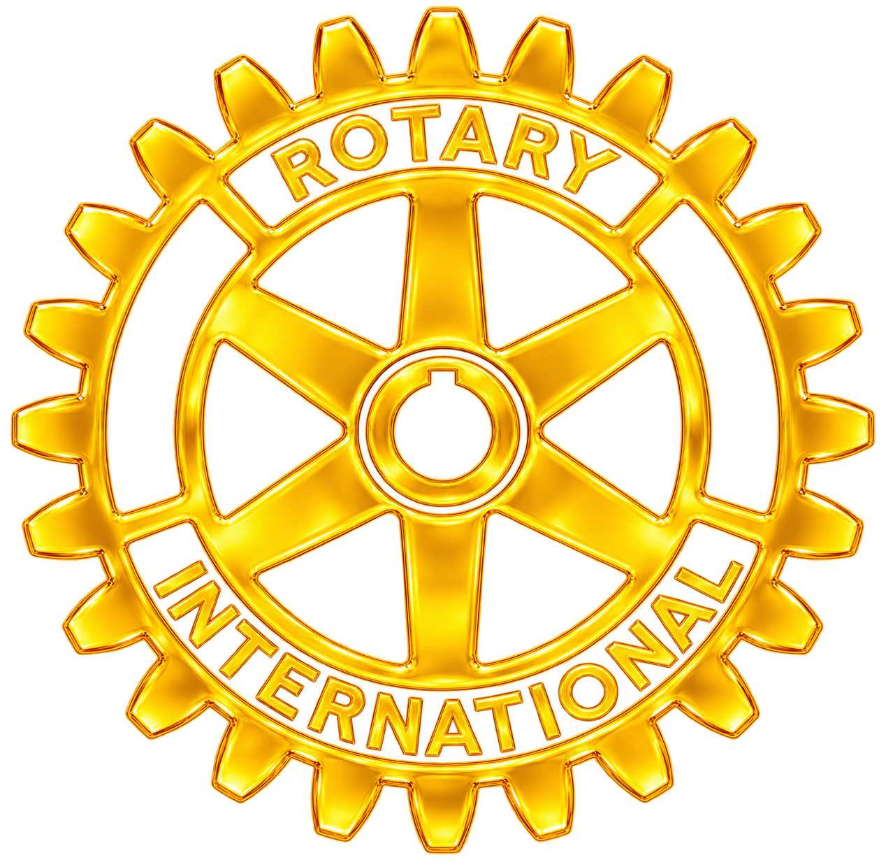 Rotary International gold wheel